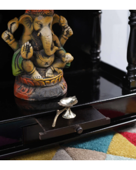Silver Metal Diya Silver Metal Diya